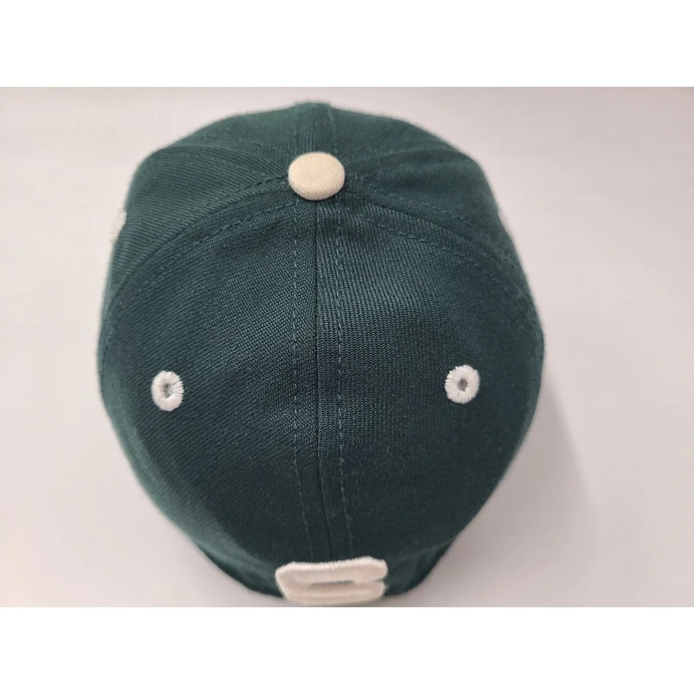 Michigan State University Spartans New Era Fitted 6 3/4 Hat Cap Wool‎ Blend NCAA